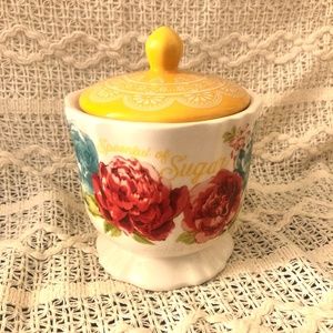 Pioneer Woman Sugar Bowl w/ Lid - Spoonful of Sugar